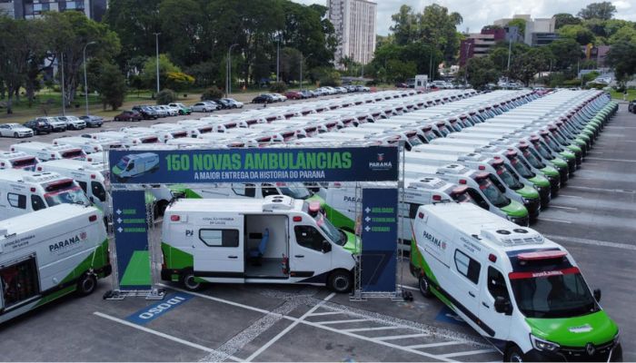 Aumento da frota de ambulâncias com UTI ajuda a salvar vidas no Paraná